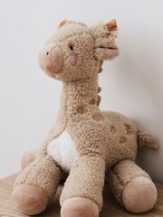 Personalised Giraffe Print Plush Toy by My 1st Years - Image 3 of 5