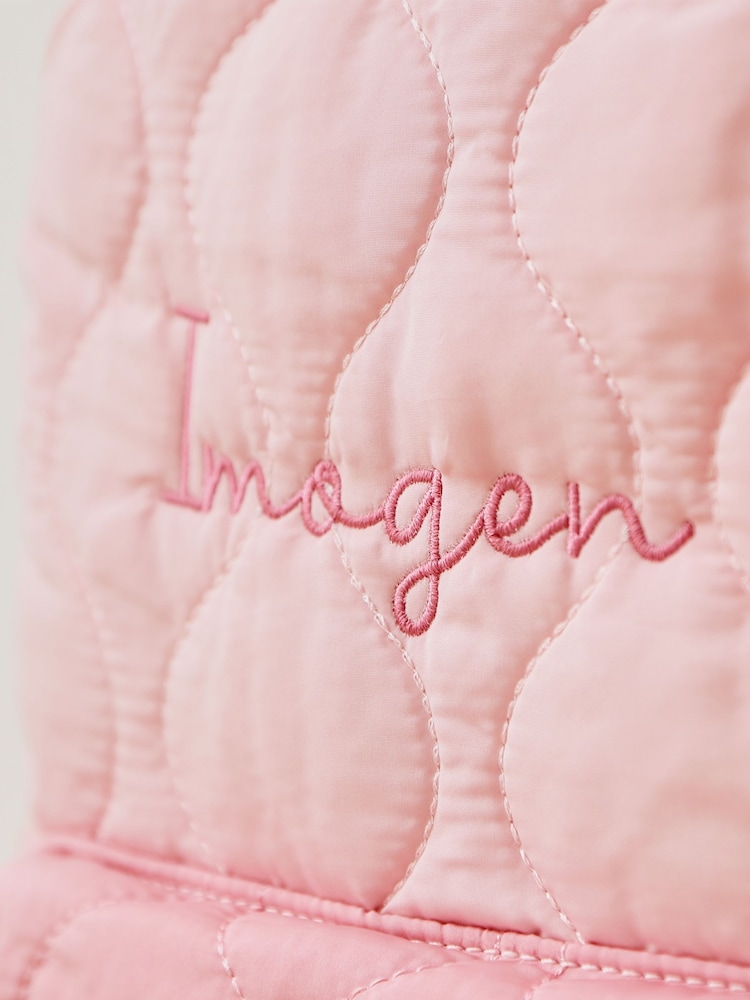 Medium Personalised Quilted Backpack by My 1st Years - Image 2 of 5