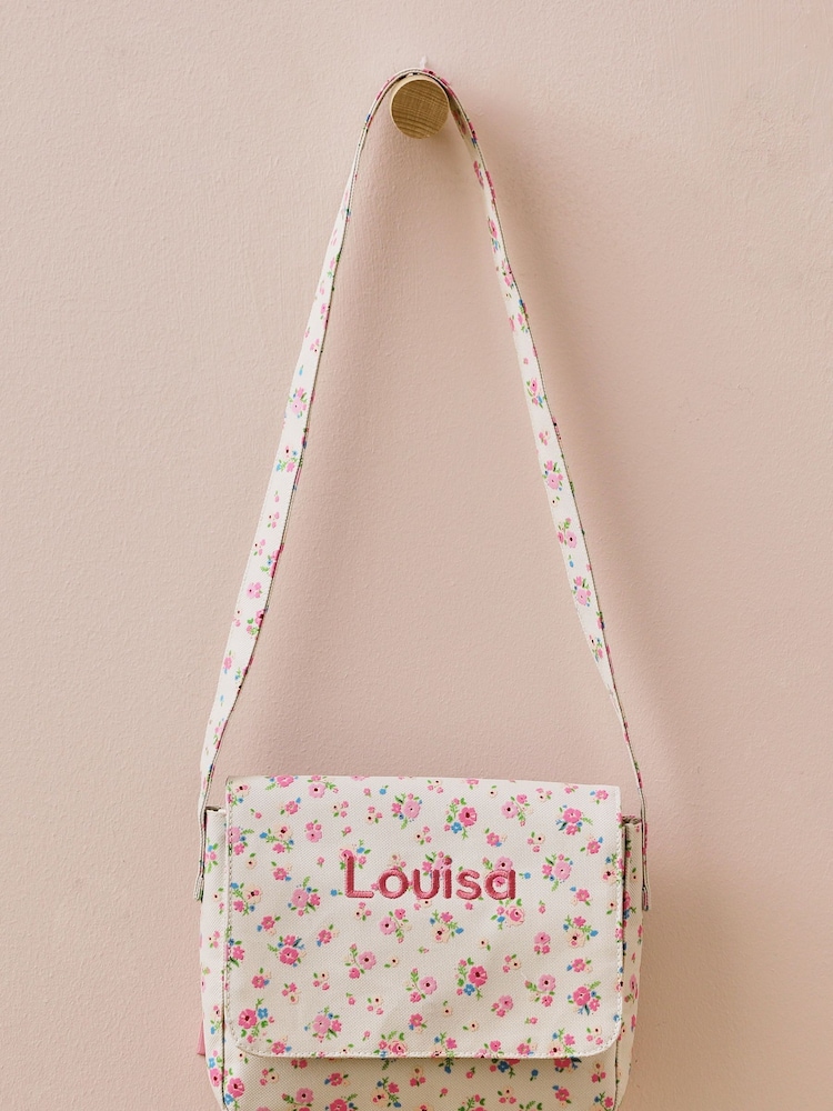 Personalised Ditsy Print Handbag by My 1st Years - Image 1 of 4