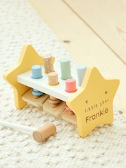 Personalised Star Hammer Bench Toy by My 1st Years - Image 1 of 4