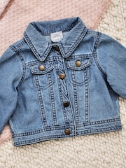Personalised Rainbow Denim Jacket by My 1st Years - Image 3 of 5
