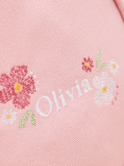 Personalised Floral Cross Stitch Handbag by My 1st Years - Image 2 of 4