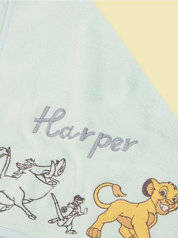 Personalised 100% Cotton Disney The Lion King Hooded Towel by My 1st Years - Image 2 of 4