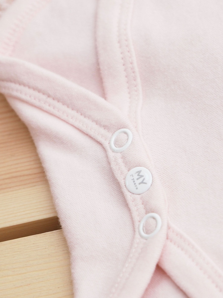 Personalised Flopsy Bunny 100% Cotton Sleepsuit by My 1st Years - Image 2 of 4