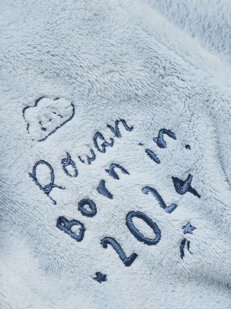 Personalised Born in 2024 Fleece Robe with Ears by My 1st Years - Image 2 of 5