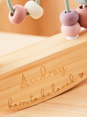 Personalised Core Rocking Bead Activity Toy by My 1st Years - Image 2 of 4