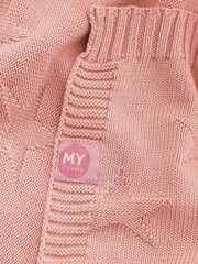 Personalised 100% Cotton Born in 2024 Star Jacquard Blanket by My 1st Years - Image 3 of 4