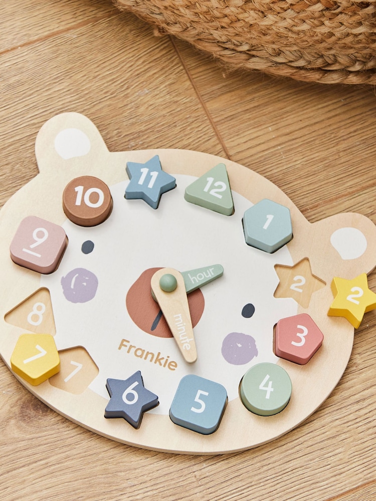 Personalised Bear Clock Puzzle by My 1st Years - Image 1 of 5