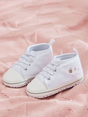 Baby Personalised Bumblebee High Top Shoes by My 1st Years - Image 1 of 5