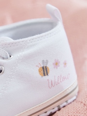 Baby Personalised Bumblebee High Top Shoes by My 1st Years - Image 3 of 5