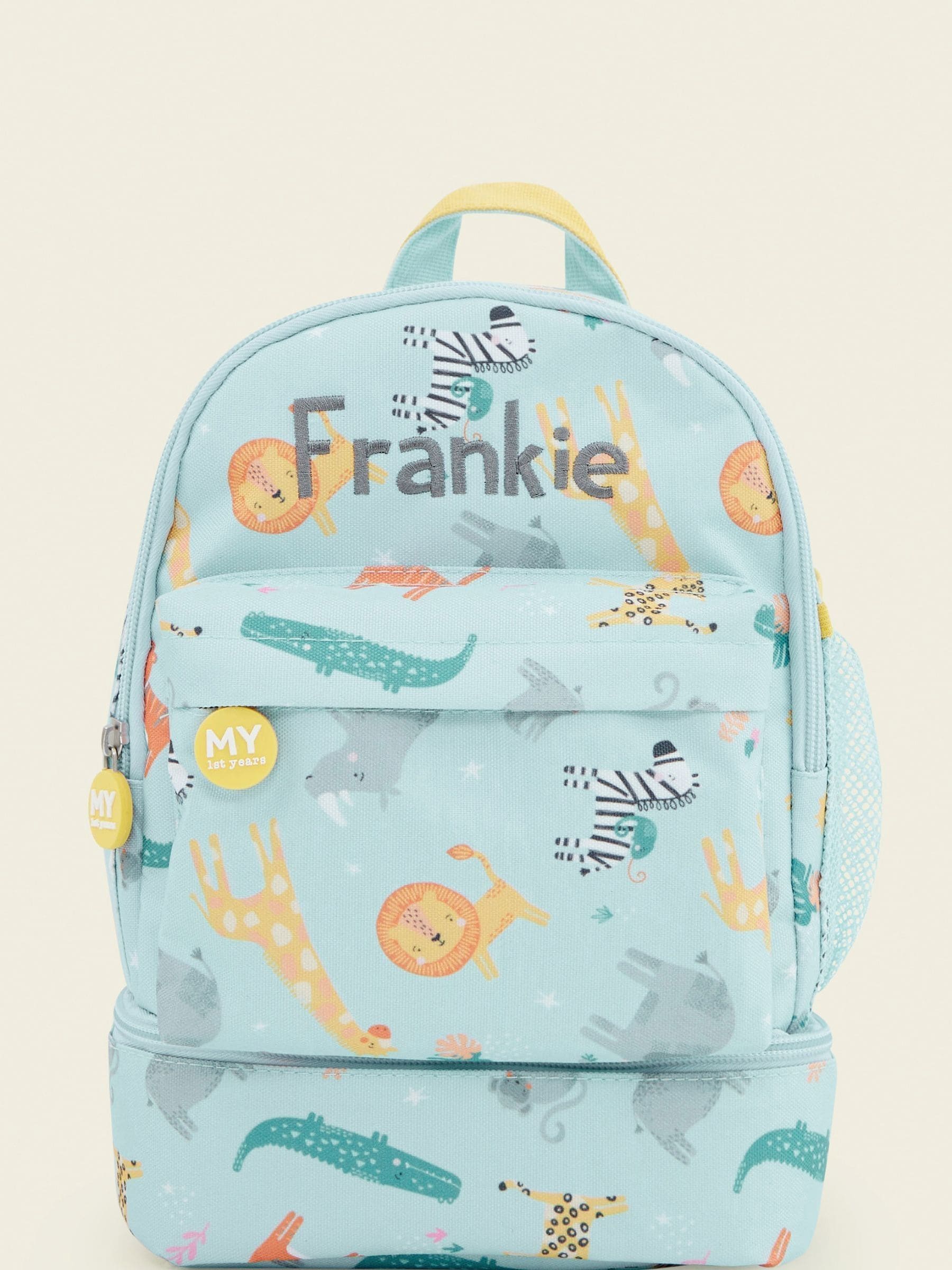 Buy Personalised Compartment Mini Safari Backpack By My 1st Years
