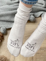 Dog and Owner Personalised Walking Socks by Solesmith - Image 1 of 3