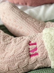Personalised Super Soft Slipper Socks by Solesmith - Image 2 of 3