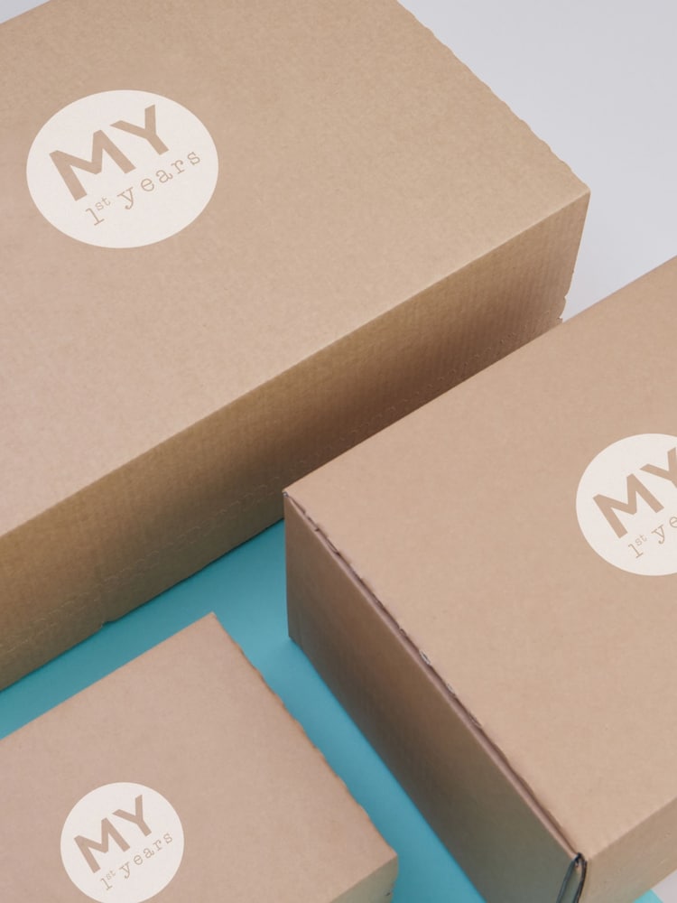 Personalised Eid Mubarak Star Design 100% Cotton Sleepsuit by My 1st Years - Image 5 of 5