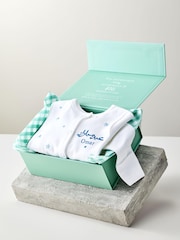 Personalised Eid Mubarak Star Design 100% Cotton Sleepsuit by My 1st Years - Image 8 of 8