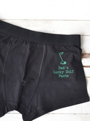 Personalised Lucky Golf Underwear by My 1st Years - Image 1 of 3