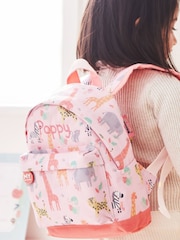 Personalised Safari Print Mini Backpack by My 1st Years - Image 2 of 5