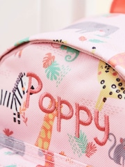 Personalised Safari Print Mini Backpack by My 1st Years - Image 3 of 5