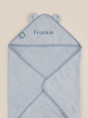Small 100% Cotton Personalised Hooded Towel by My 1st Years - Image 2 of 4