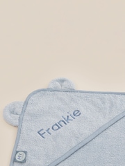 Small 100% Cotton Personalised Hooded Towel by My 1st Years - Image 3 of 4