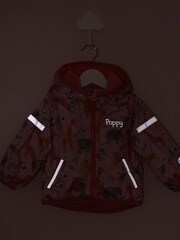 Personalised Safari Taffeta Rain Coat by My 1st Years - Image 2 of 5