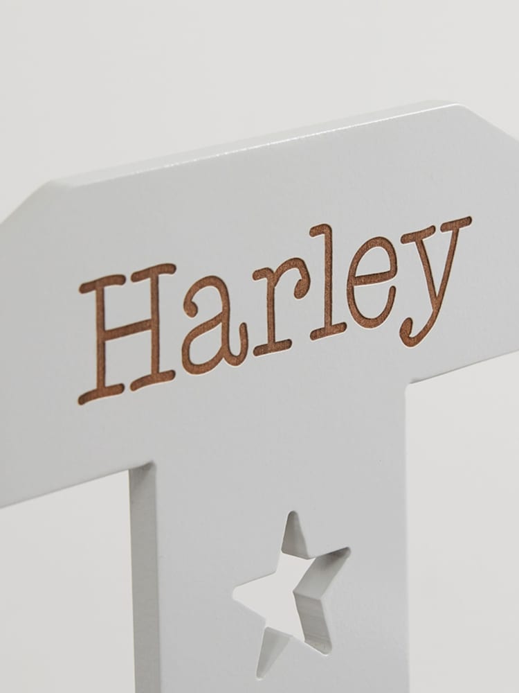 Childrens Personalised Star Rocking Chair by My 1st Years - Image 2 of 2