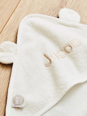 Small 100% Cotton Personalised Hooded Towel by My 1st Years - Image 3 of 4
