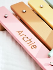 Personalised Colourful Xylophone Wooden Toy by My 1st Years - Image 2 of 5