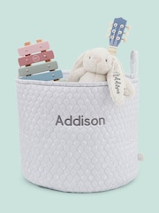 Large Personalised Polka Dot Storage Bag with Luxury Gift Box by My 1st Years - Image 1 of 3