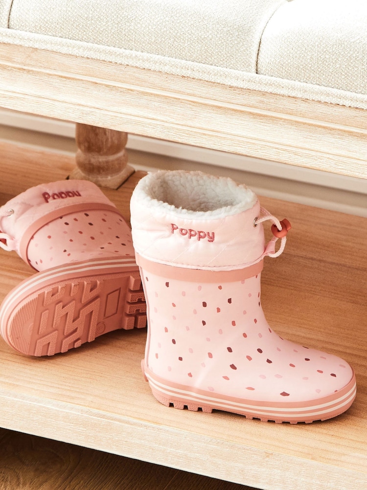 Personalised Spot Rubber Wellies by My 1st Years - Image 1 of 5