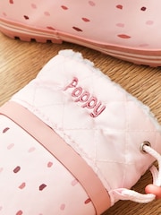 Personalised Spot Rubber Wellies by My 1st Years - Image 2 of 5