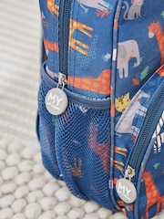 Personalised Safari Print Backpack by My 1st Years - Image 5 of 5