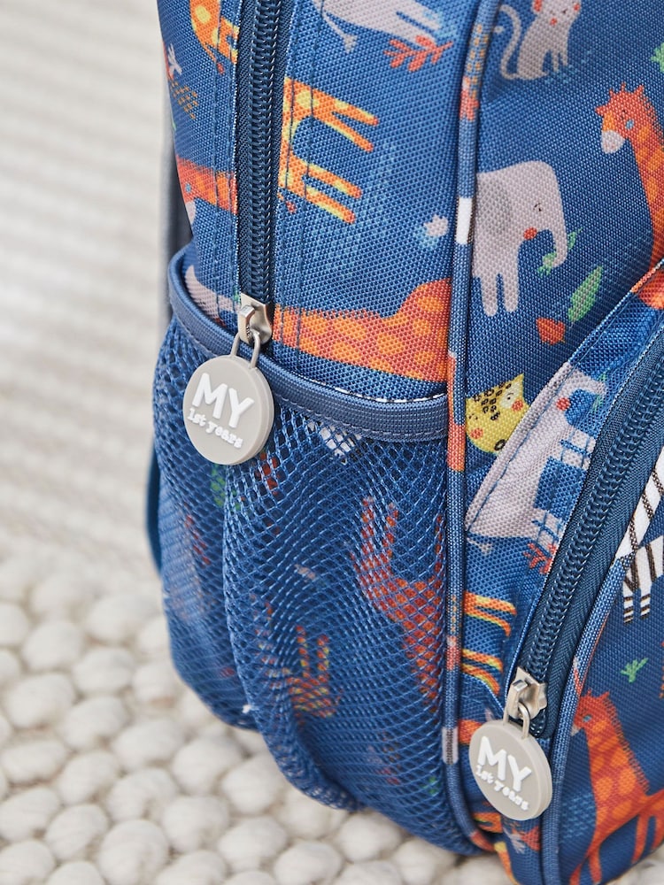 Personalised Safari Print Backpack by My 1st Years - Image 5 of 5