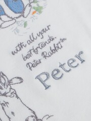 Baby 100% Cotton Personalised Flopsy Bunny Outfit Set with Luxury Gift Box by My 1st Years - Image 3 of 6