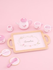 Personalised Wooden Tea Set Toy by My 1st Years - Image 1 of 4