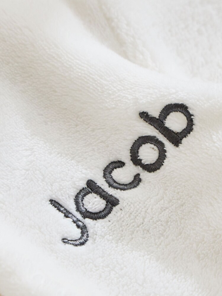 Personalised Hooded Fleece Robe by My 1st Years - Image 2 of 5