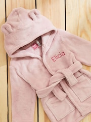 Personalised Hooded Fleece Robe by My 1st Years - Image 1 of 5