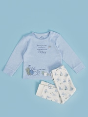 Personalised 100% Cotton Peter Rabbit Pyjamas Set by My 1st Years - Image 1 of 4