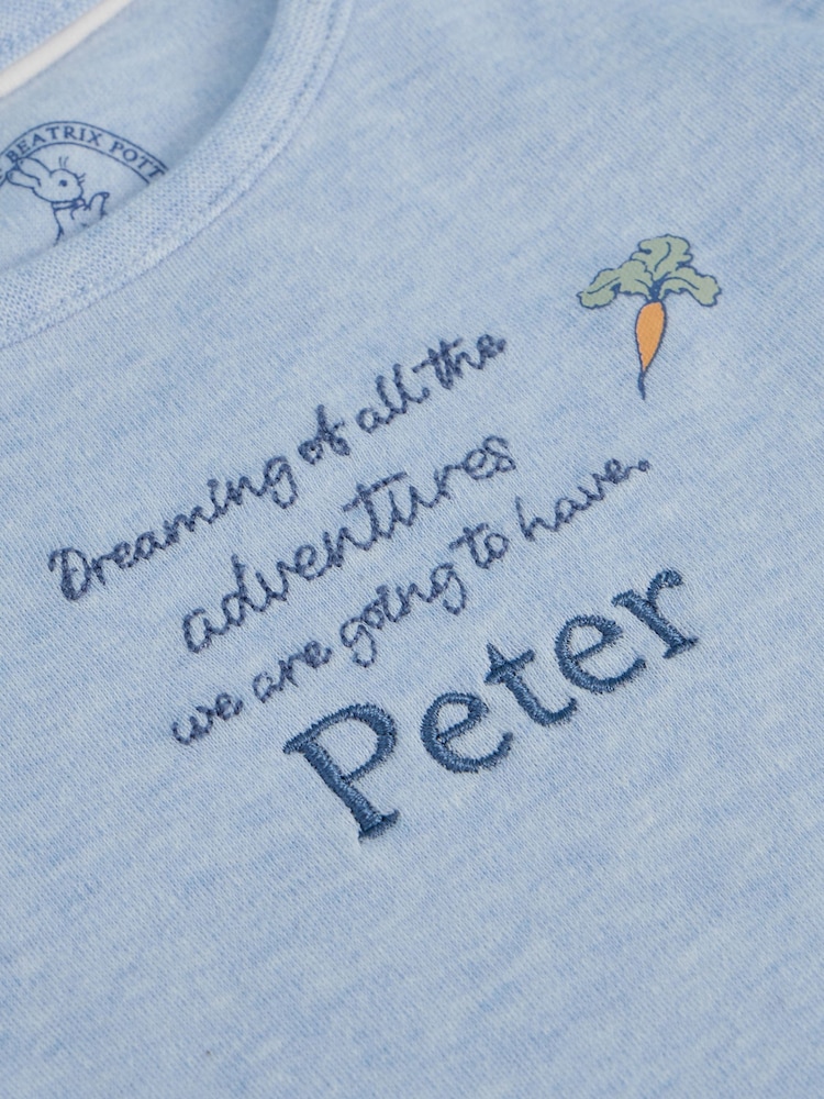 Personalised 100% Cotton Peter Rabbit Pyjamas Set by My 1st Years - Image 2 of 4