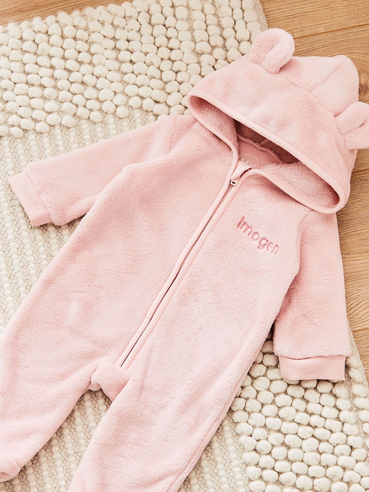 Personalised Fleece All-In-One by My 1st Years - Image 1 of 4