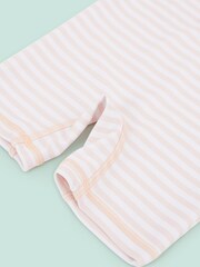 Girls Personalised Stripe All In One Swimsuit By My 1st Years - Image 4 of 5