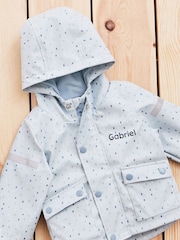 Personalised Spot PU Rain Coat by My 1st Years - Image 1 of 5