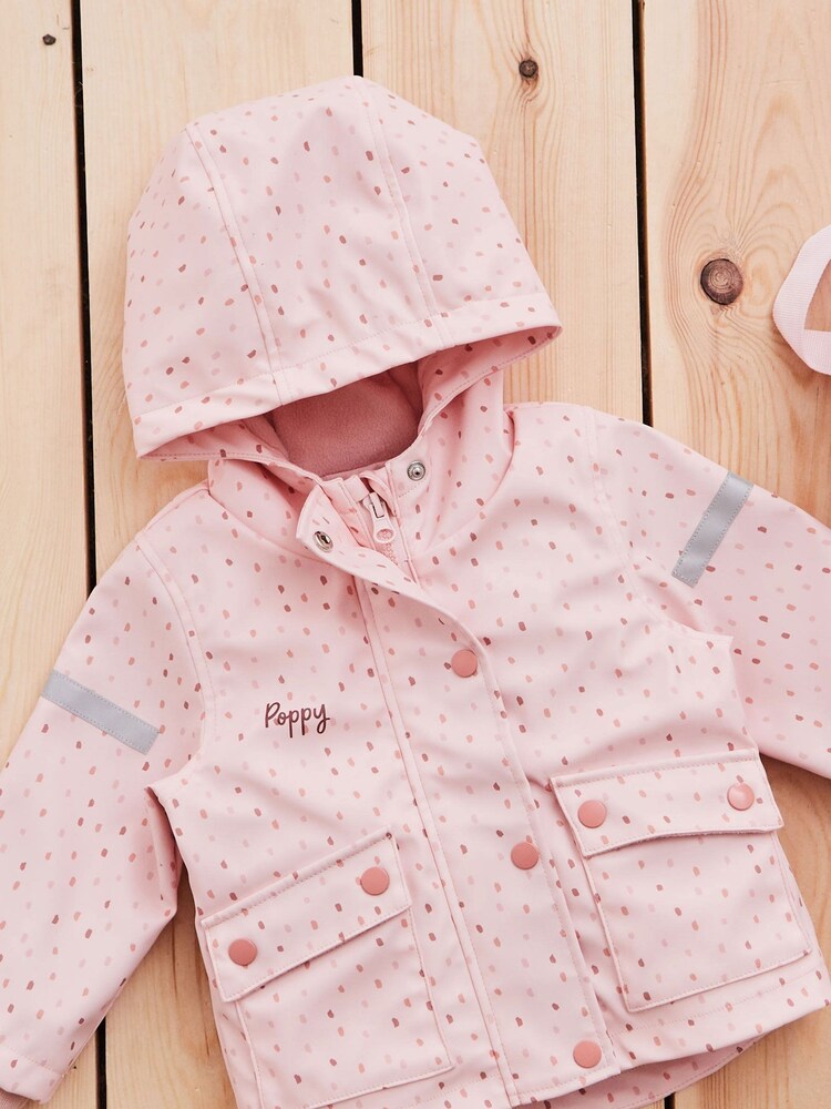 Personalised Spot PU Rain Coat by My 1st Years - Image 1 of 5