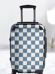Personalised Checkerboard Suitcase by Koko Blossom - Image 2 of 2