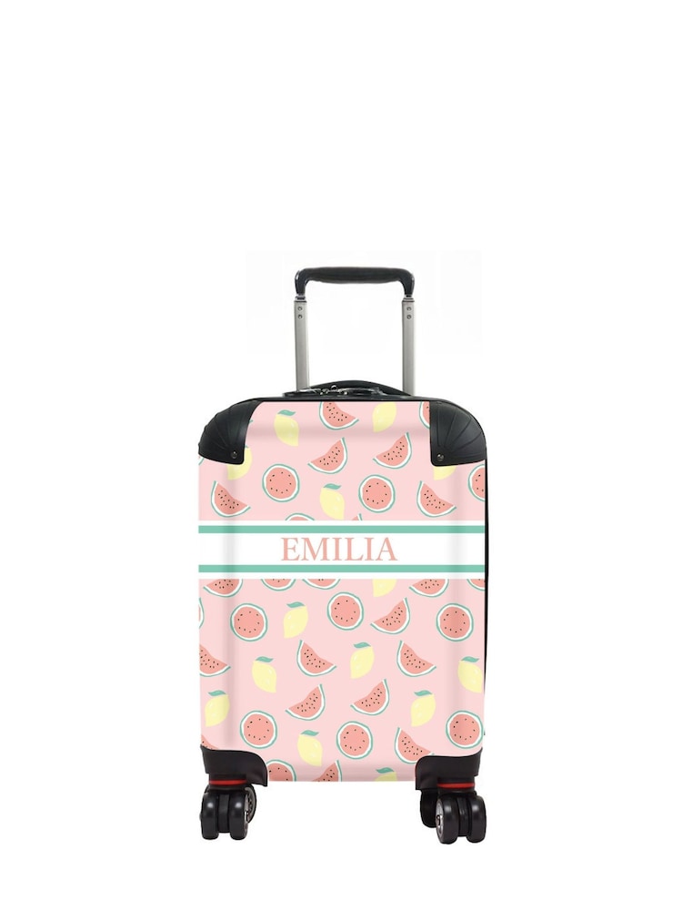 Personalised Watermelon Suitcase by Koko Blossom - Image 1 of 2