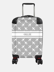 Personalised Aeroplane Suitcase by Koko Blossom - Image 1 of 2