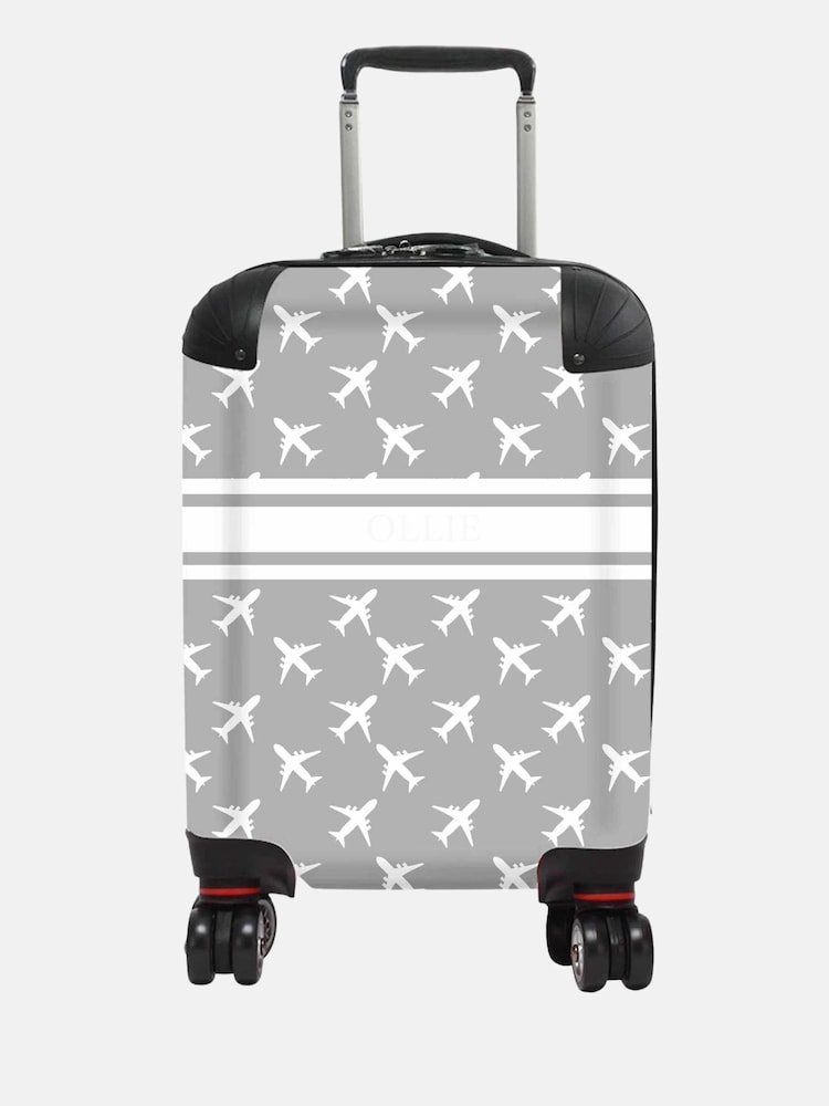 Personalised Aeroplane Suitcase by Koko Blossom - Image 2 of 2