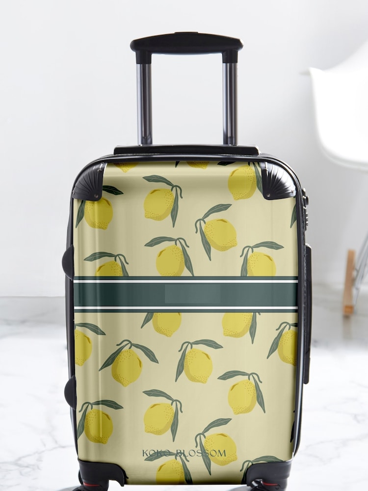 Personalised Sicilian Lemon Suitcase Koko Blossom - Image 2 of 2