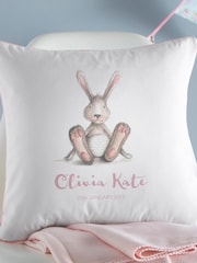 Gift Collective Baby Personalised Bunny Cushion By Koko Blossom - Image 3 of 3