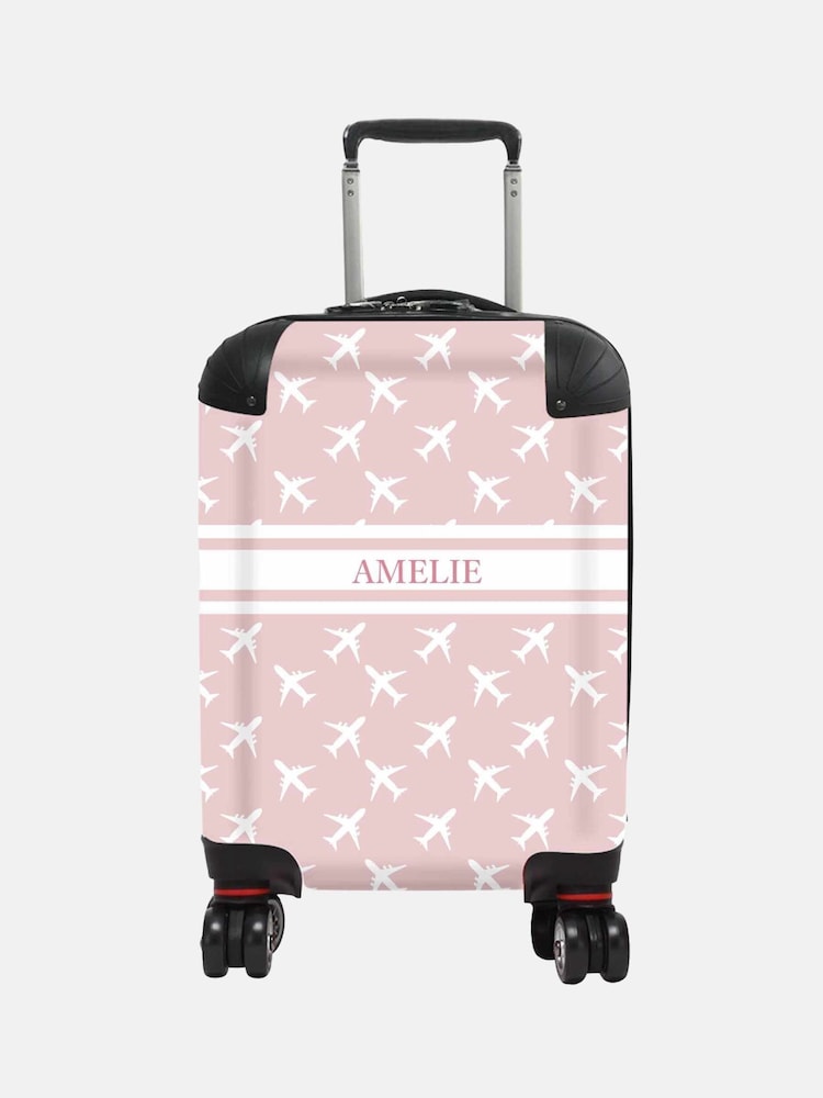 Personalised Aeroplane Suitcase by Koko Blossom - Image 1 of 2